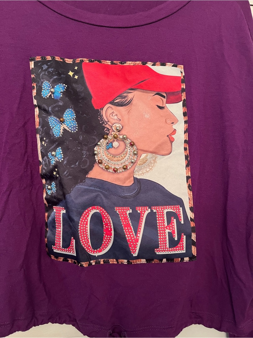 TeenBell Purple Tee with Label